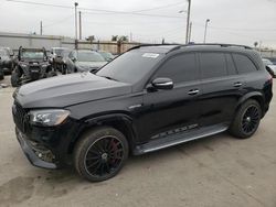 Mercedes-Benz salvage cars for sale: 2021 Mercedes-Benz GLS 63 AMG 4matic