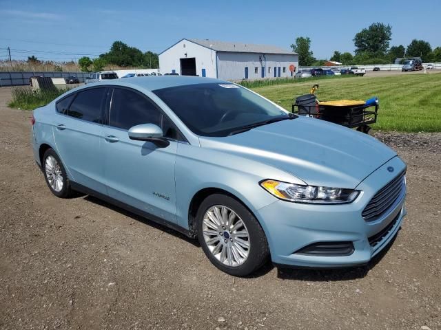 2014 Ford Fusion S Hybrid