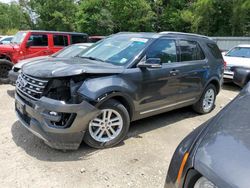 Ford Explorer xlt salvage cars for sale: 2017 Ford Explorer XLT