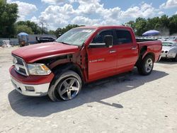 Salvage cars for sale from Copart Ocala, FL: 2011 Dodge RAM 1500