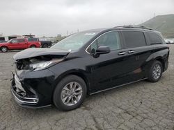 Salvage cars for sale at Colton, CA auction: 2022 Toyota Sienna XLE