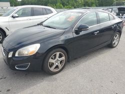 Salvage cars for sale at Assonet, MA auction: 2012 Volvo S60 T5