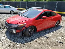 Salvage cars for sale from Copart Waldorf, MD: 2014 Honda Civic EX