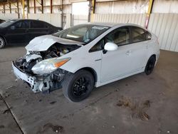 Salvage cars for sale from Copart Phoenix, AZ: 2013 Toyota Prius