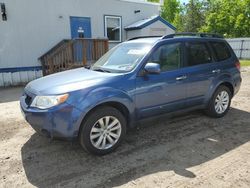 Salvage cars for sale at Lyman, ME auction: 2013 Subaru Forester 2.5X Premium