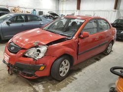 Salvage cars for sale from Copart Milwaukee, WI: 2009 KIA Rio Base