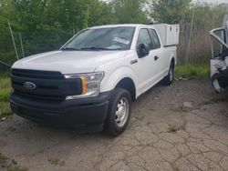 Salvage trucks for sale at Woodhaven, MI auction: 2018 Ford F150 Super Cab