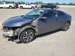 Honda Civic lx salvage cars for sale: 2018 Honda Civic LX