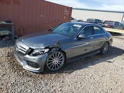 Salvage cars for sale at Hueytown, AL auction: 2017 Mercedes-Benz C300