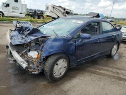 Salvage cars for sale at Woodhaven, MI auction: 2008 Honda Civic EX