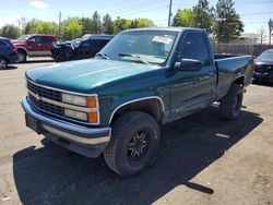 Salvage trucks for sale at Denver, CO auction: 1995 Chevrolet GMT-400 K1500
