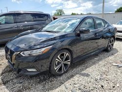 Salvage cars for sale at Franklin, WI auction: 2020 Nissan Sentra SR