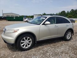 Salvage cars for sale at Memphis, TN auction: 2006 Infiniti FX35