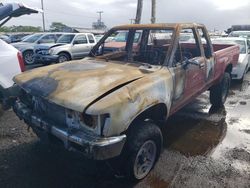 Salvage cars for sale at Kapolei, HI auction: 1990 Toyota Pickup 1/2 TON Extra Long Wheelbase SR5