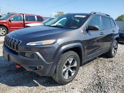 Salvage cars for sale from Copart Franklin, WI: 2014 Jeep Cherokee Trailhawk