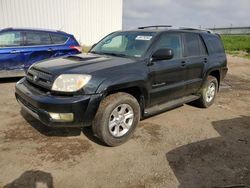 Salvage cars for sale at Portland, MI auction: 2004 Toyota 4runner SR5