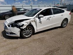 Salvage cars for sale at Greenwood, NE auction: 2017 Ford Fusion SE