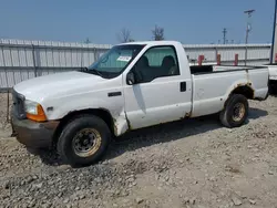 Salvage trucks for sale at Appleton, WI auction: 2001 Ford F250 Super Duty