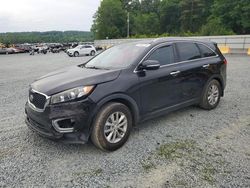 Salvage cars for sale from Copart Concord, NC: 2016 KIA Sorento LX