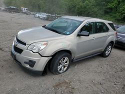 Salvage cars for sale at Marlboro, NY auction: 2012 Chevrolet Equinox LS