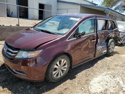 Salvage cars for sale at Albuquerque, NM auction: 2015 Honda Odyssey EXL