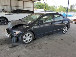 Salvage cars for sale at Cartersville, GA auction: 2006 Honda Civic LX