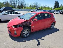 Salvage cars for sale from Copart Portland, OR: 2012 Toyota Prius C