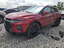 Salvage cars for sale at Wayland, MI auction: 2021 Chevrolet Blazer RS