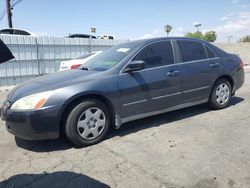 Salvage cars for sale from Copart Colton, CA: 2005 Honda Accord LX