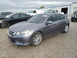 Salvage cars for sale from Copart Kansas City, KS: 2013 Honda Accord EXL
