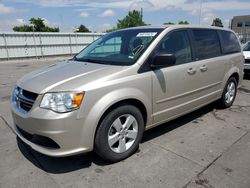 Dodge salvage cars for sale: 2013 Dodge Grand Caravan SE