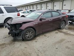 Salvage cars for sale at Louisville, KY auction: 2019 KIA Optima LX