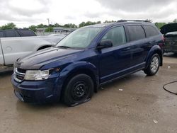 Salvage cars for sale at Louisville, KY auction: 2017 Dodge Journey SE