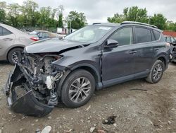 Salvage cars for sale at Baltimore, MD auction: 2016 Toyota Rav4 HV XLE