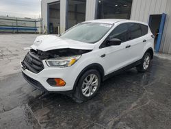 Salvage cars for sale at Tulsa, OK auction: 2017 Ford Escape S