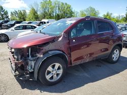 Salvage cars for sale at auction: 2017 Chevrolet Trax 1LT