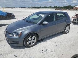 Salvage cars for sale from Copart Arcadia, FL: 2017 Volkswagen Golf S