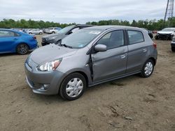 Salvage cars for sale from Copart Windsor, NJ: 2015 Mitsubishi Mirage DE
