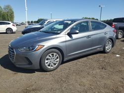 Salvage cars for sale at East Granby, CT auction: 2018 Hyundai Elantra SE