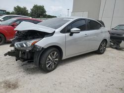 Salvage cars for sale at Apopka, FL auction: 2021 Nissan Versa SV