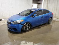 Salvage cars for sale at Central Square, NY auction: 2015 KIA Forte EX