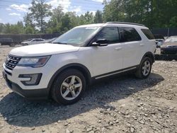 Salvage cars for sale at Waldorf, MD auction: 2016 Ford Explorer XLT