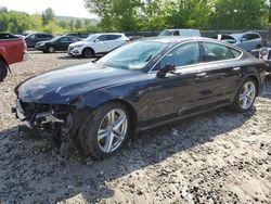 Salvage cars for sale at Candia, NH auction: 2017 Audi A7 Premium Plus