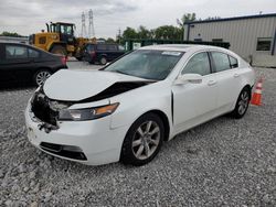Salvage cars for sale at Barberton, OH auction: 2013 Acura TL