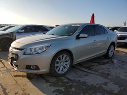 Salvage cars for sale at Grand Prairie, TX auction: 2015 Chevrolet Malibu 2LT