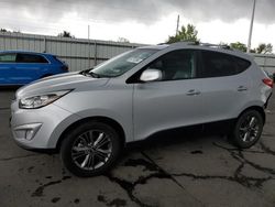 Salvage cars for sale at Littleton, CO auction: 2015 Hyundai Tucson Limited