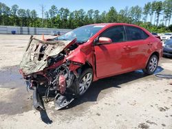 Salvage cars for sale at Harleyville, SC auction: 2014 Toyota Corolla L