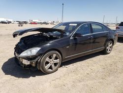 Salvage cars for sale at Amarillo, TX auction: 2012 Mercedes-Benz S 550