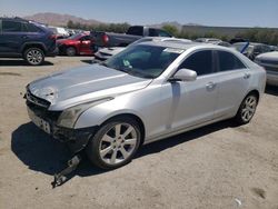 Salvage cars for sale at Las Vegas, NV auction: 2015 Cadillac ATS Luxury