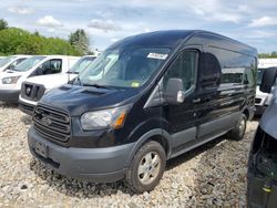 Salvage trucks for sale at Candia, NH auction: 2017 Ford Transit T-250